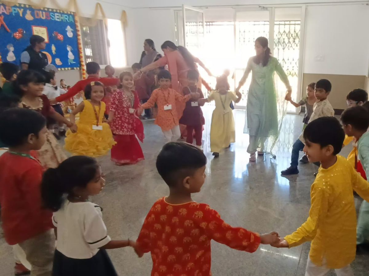 dussehra-celebration-preprimary-sarjapur-campus