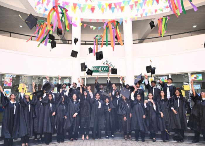 Graduation day at Sarjapur